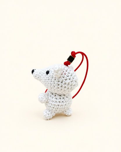 Charm Ours blanc