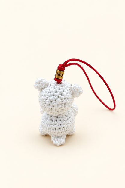 Charm Ours blanc