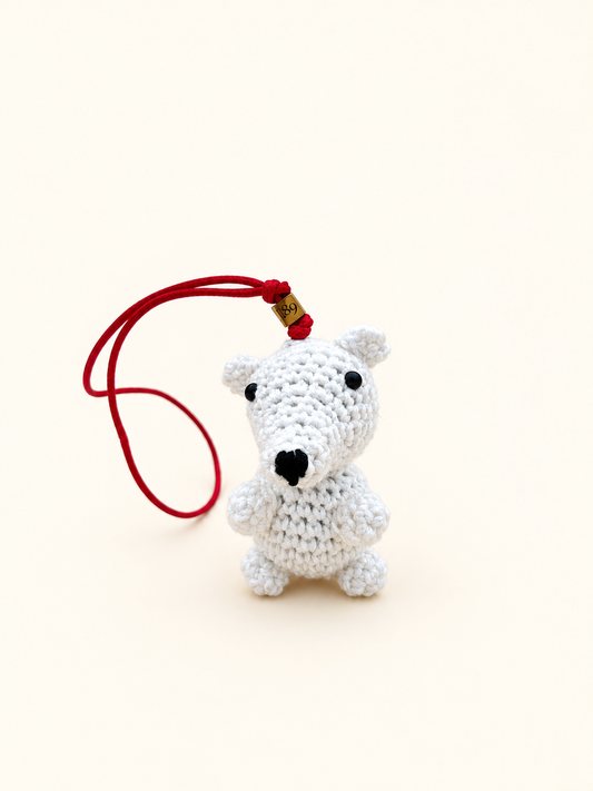 Charm Ours blanc